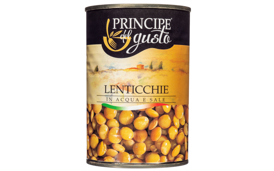 Principe del gusto lenticchie (linzen) 12 x 400 gr