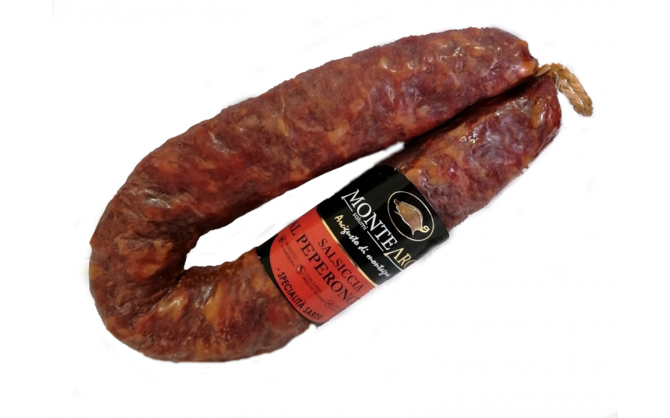 Monte arci salsiccia sarda peperoncino 1 x ca. 0,4 kg