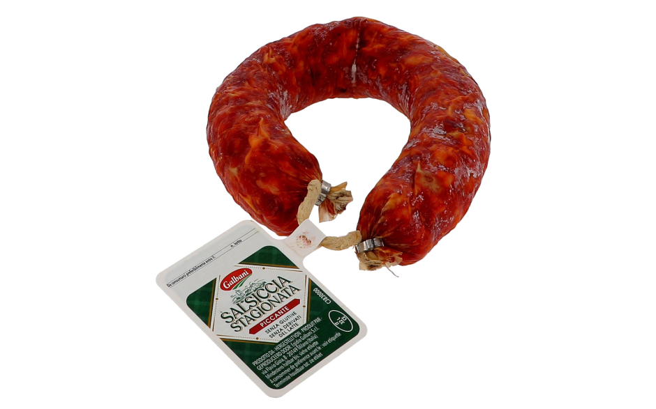 Galbani salsiccia stagionata piccante 1 x ca. 0,8 kg