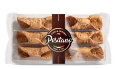 Positano Cannoli grande leeg 6st, 180 gr