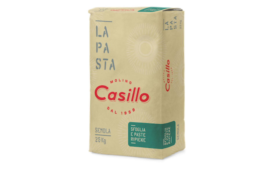 Casillo Durum semolina sfoglia e paste ripiene 25 kg