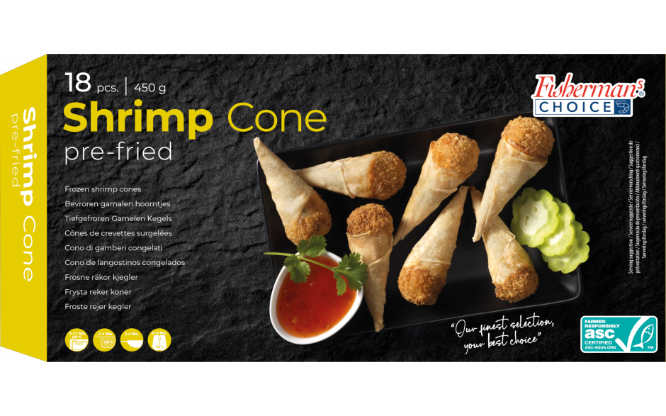 Fisherman's Choice shrimp cone 1 x 450 gr