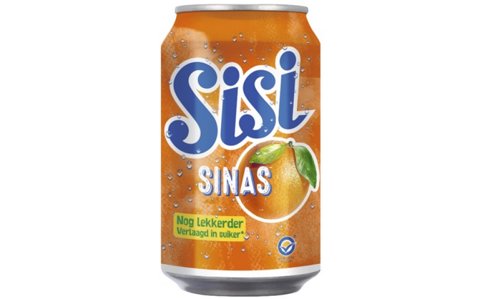 Sisi orange blikjes 24 x 33 cl