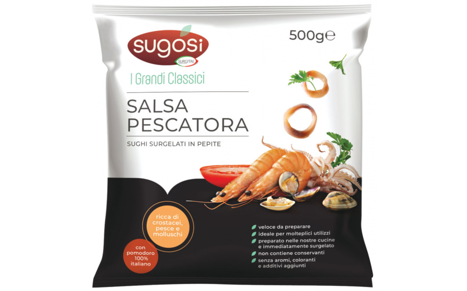 Sugosi salsa pescatora - vis saus 6 x 500 gr