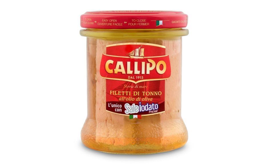 Callipo tonijn fillet in olijfolie 130 gr