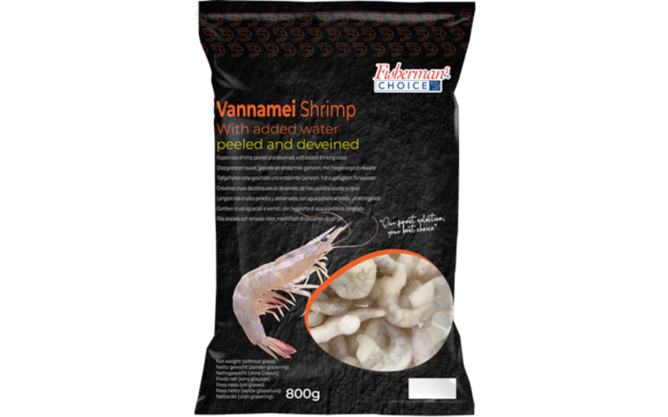 Vannamei garnalen PND 16/20 800 gr